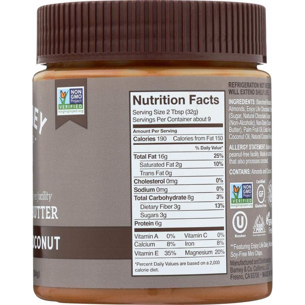 Barney Butter Barney Butter Almond Butter Cocoa + Coconut, 10 oz