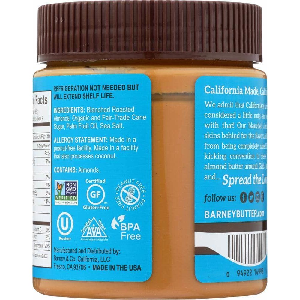 Barney Butter Barney Butter Almond Butter Smooth, 10 Oz