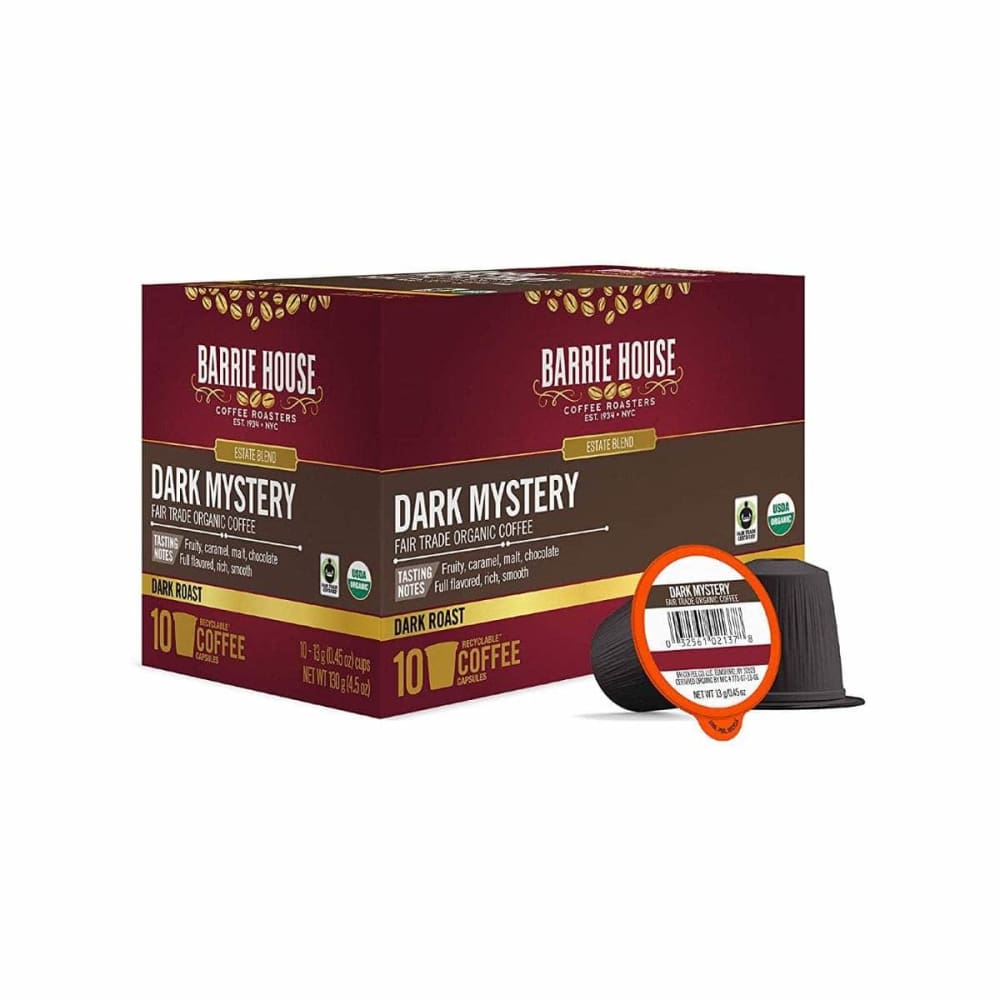 BARRIE HOUSE Barrie House Coffee Dark Mystery Kcup, 4.5 Oz