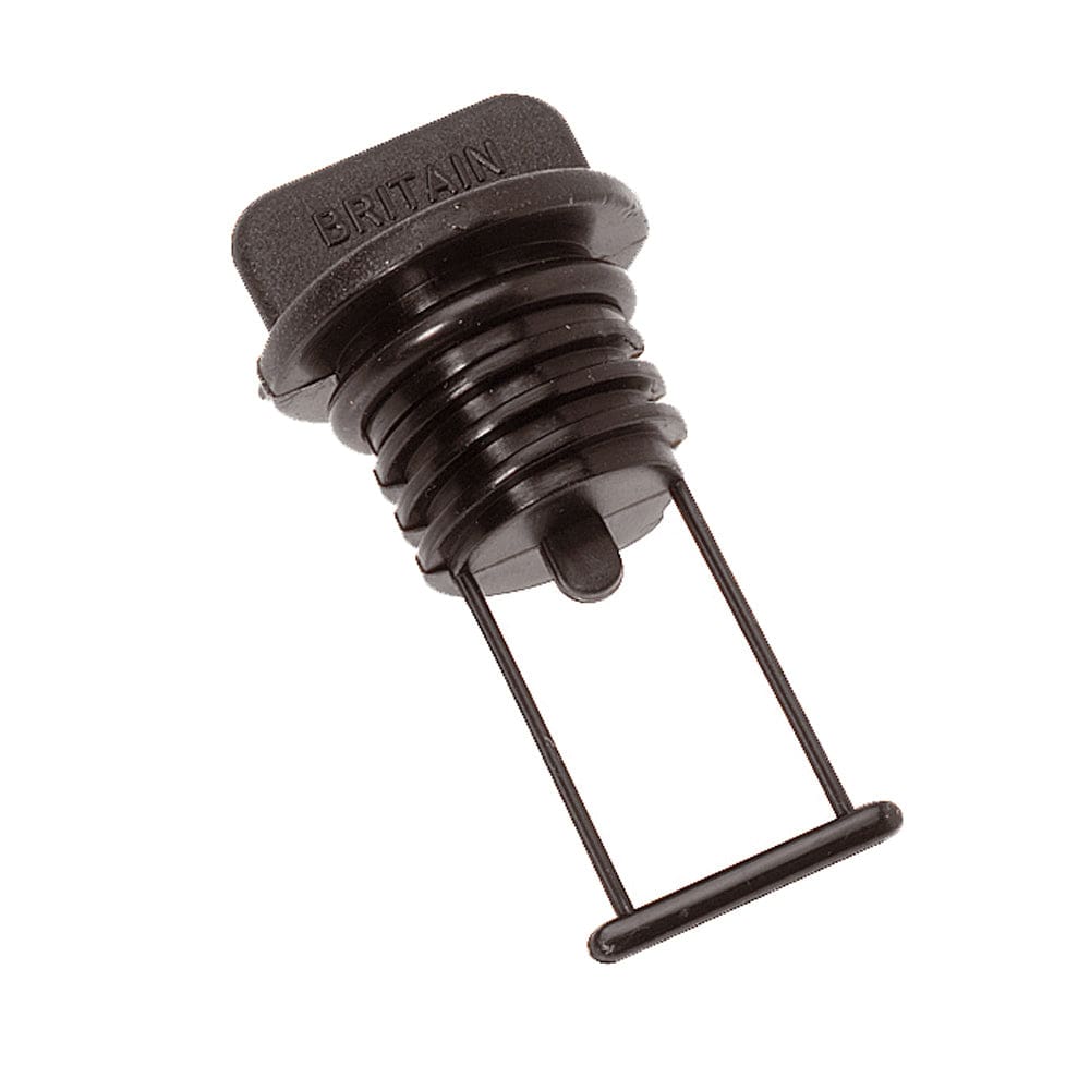 Barton Marine Drain Plug - Black 15mm (19/ 32) (Pack of 5) - Sailing | Hardware - Barton Marine