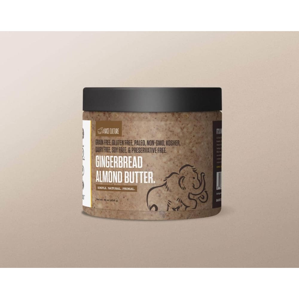 Base Culture Base Culture Almond Butter Gingerbread, 16 oz