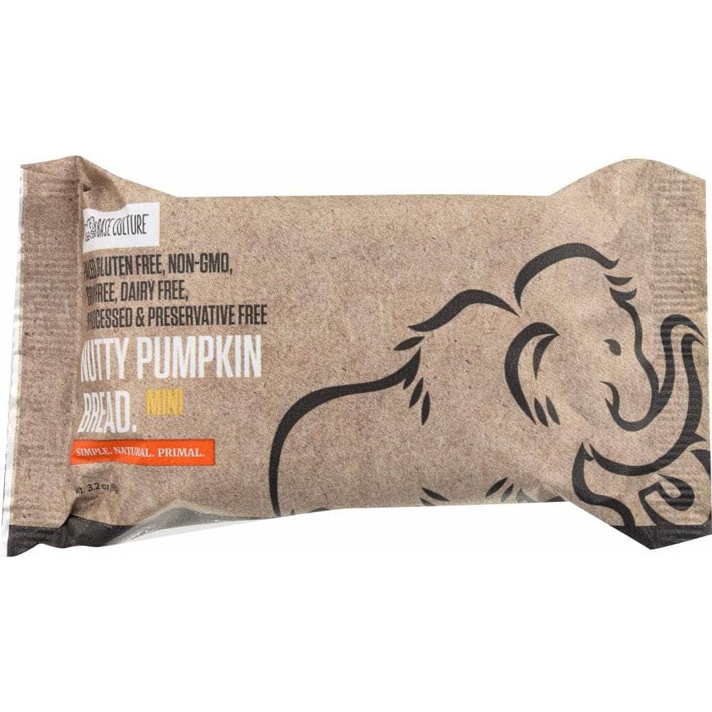 Base Culture Base Culture Bread Pumpkin Mini Loaf, 3.2 oz