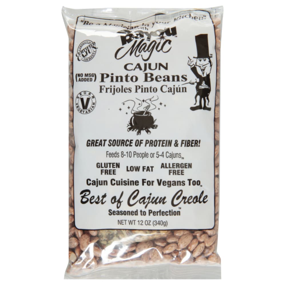 BAYOU MAGIC: Bean Cajun Pinto Hot 12 OZ (Pack of 5) - Grocery > Pantry > Food - BAYOU MAGIC