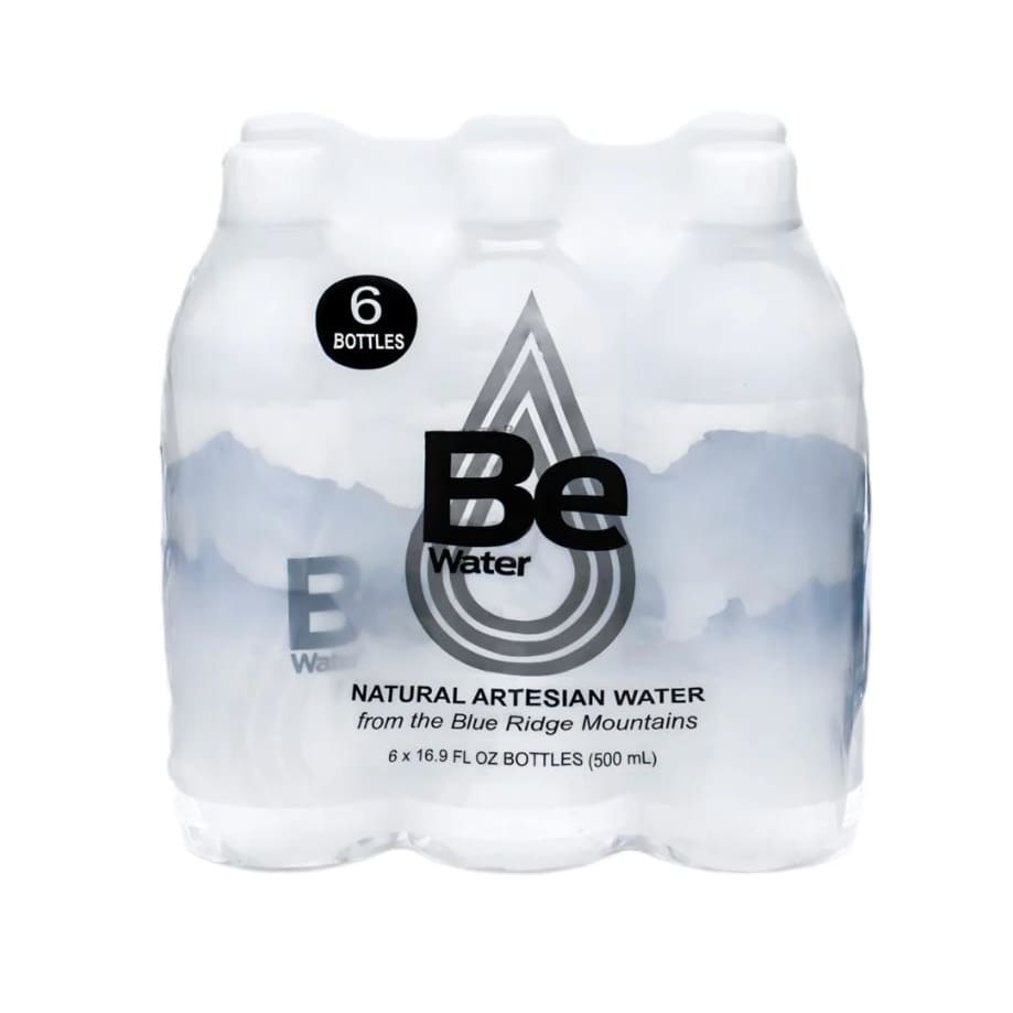 BE WATER: Artesian Spring Water 6pk 101.4 fo - Grocery > Beverages > Water - BE WATER