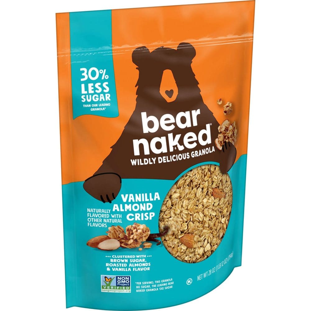 Bear Naked Granola Cereal, Vanilla Almond (28 oz.) | ShelHealth