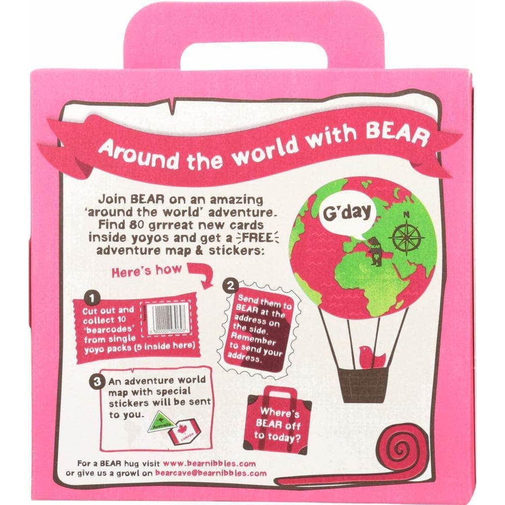 Bear Bear Yoyo Raspberry Fruit Rolls 3.5 Oz