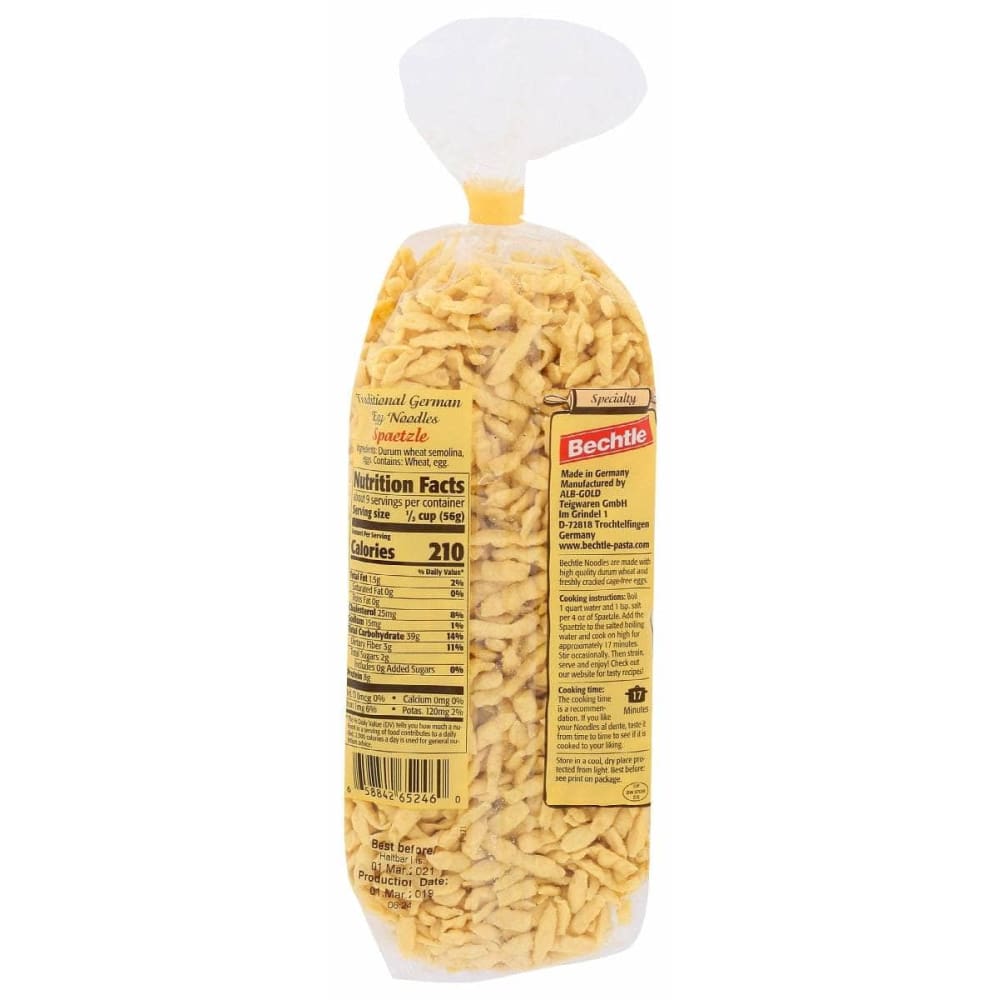 BECHTLE Bechtle Traditional German Egg Noodles Spaetzle, 17.6 Oz