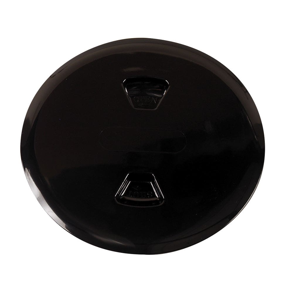 Beckson 5 Twist-Out Deck Plate - Black - Marine Hardware | Deck Plates - Beckson Marine