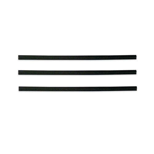 Bedford Industries 4 Black Bag Ties 2000ct - Misc/Packaging - Bedford Industries