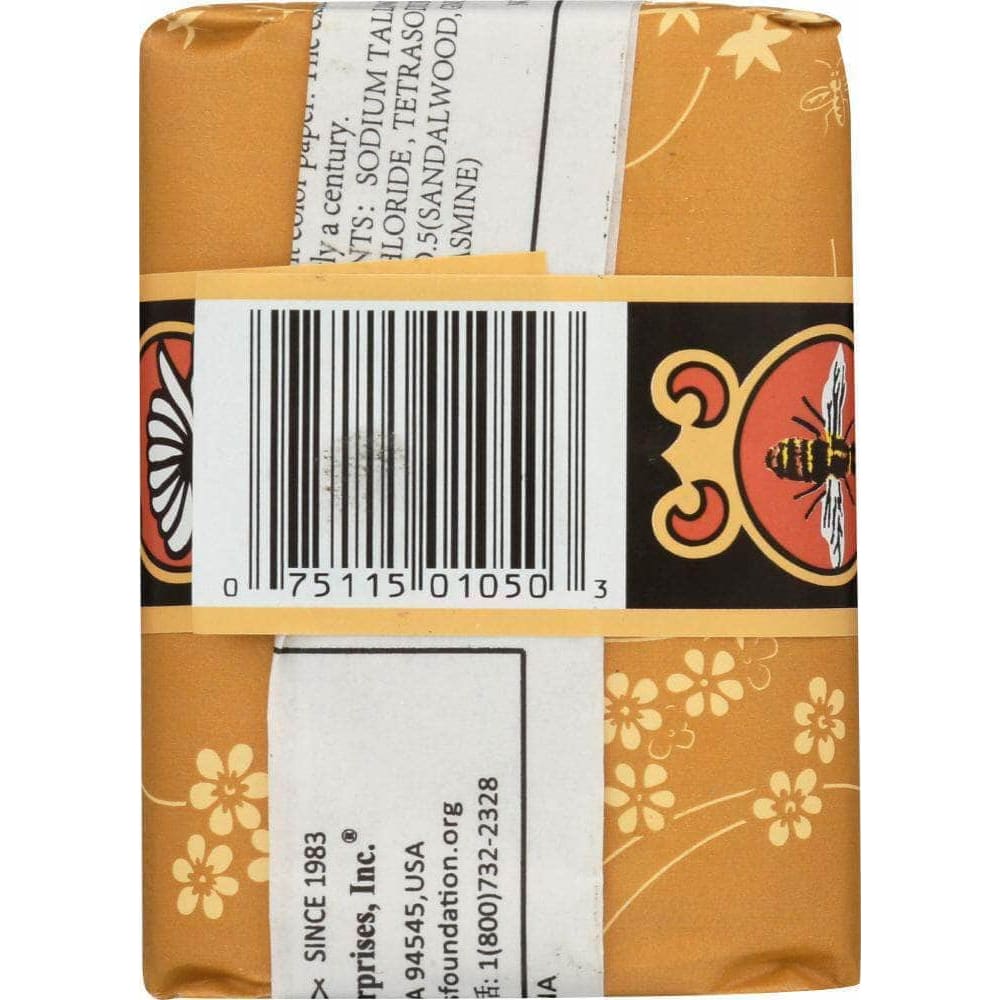 Bee & Flower Bee & Flower Sandal Wood Bar Soap, 2.65 oz