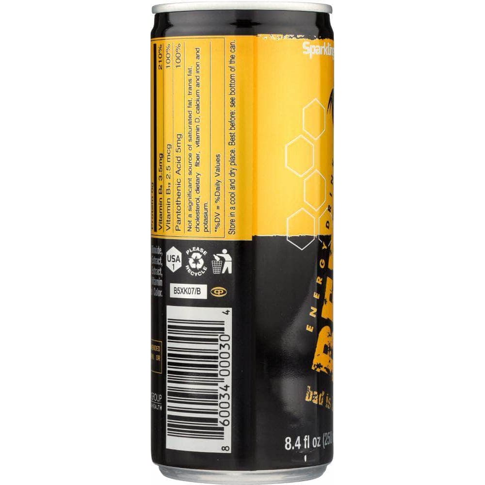 Beebad Beebad Sparkling Energy Drink, 8.4 oz