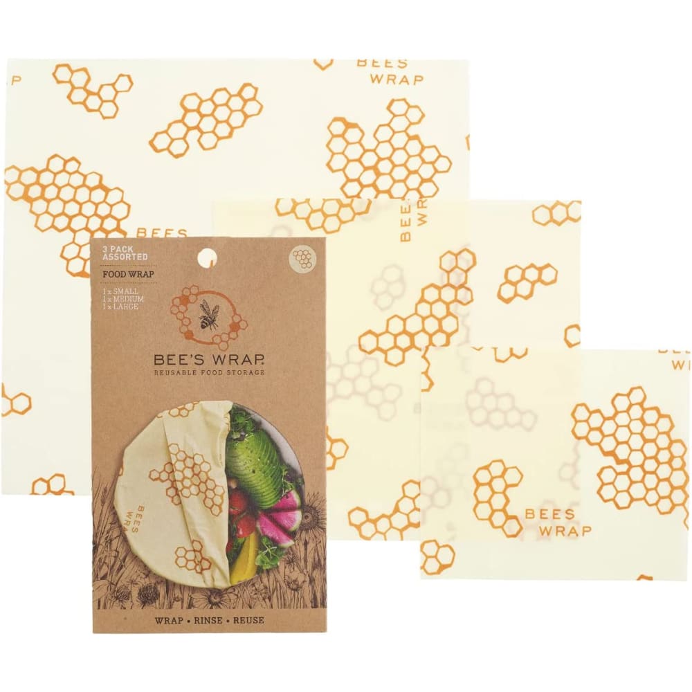 BEES WRAP: Wrap Beeswax 3Vrty 1 ea - BEES WRAP