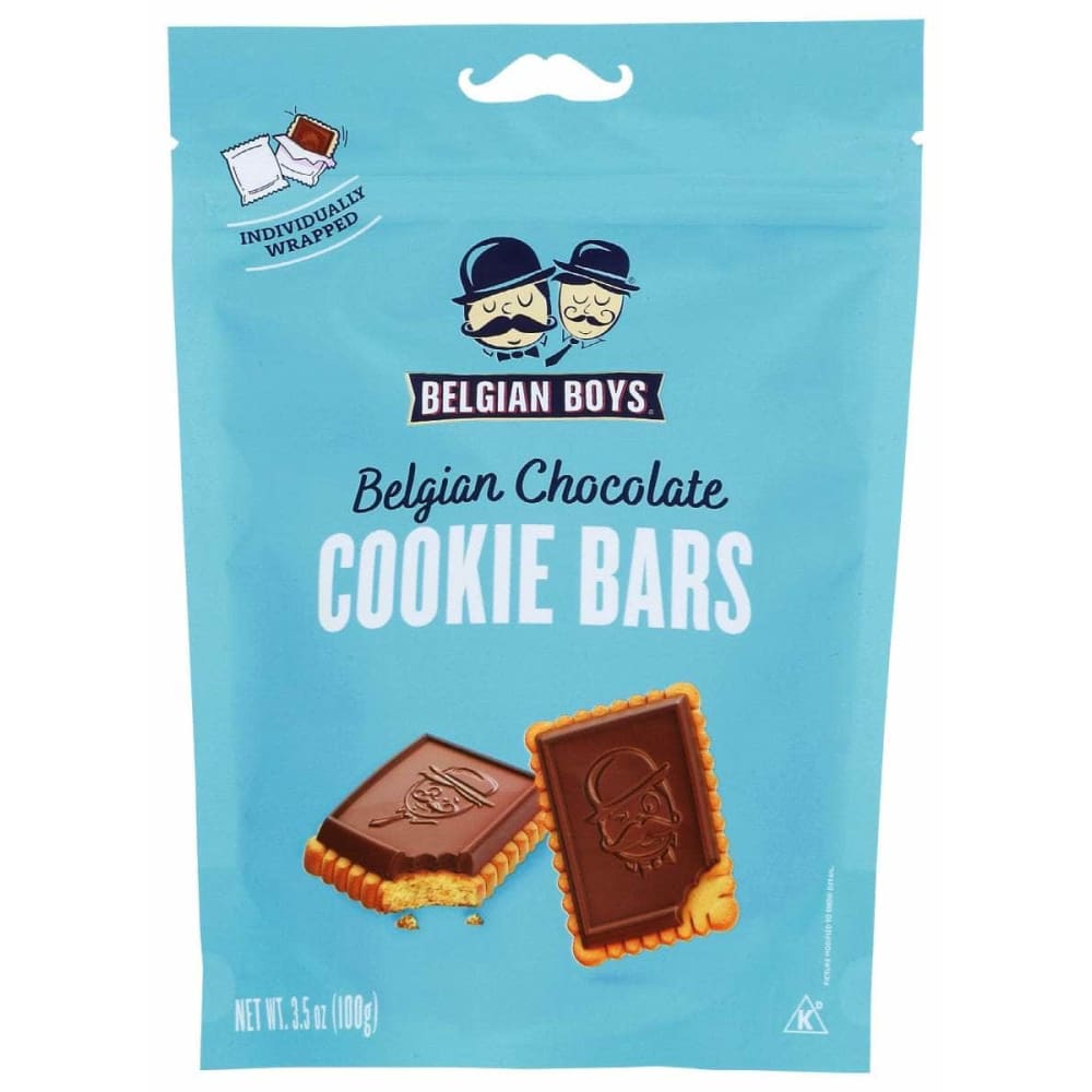 BELGIAN BOYS Grocery > Snacks > Cookies > Cookies BELGIAN BOYS: Cookie Bar Belgian Choc, 3.5 oz