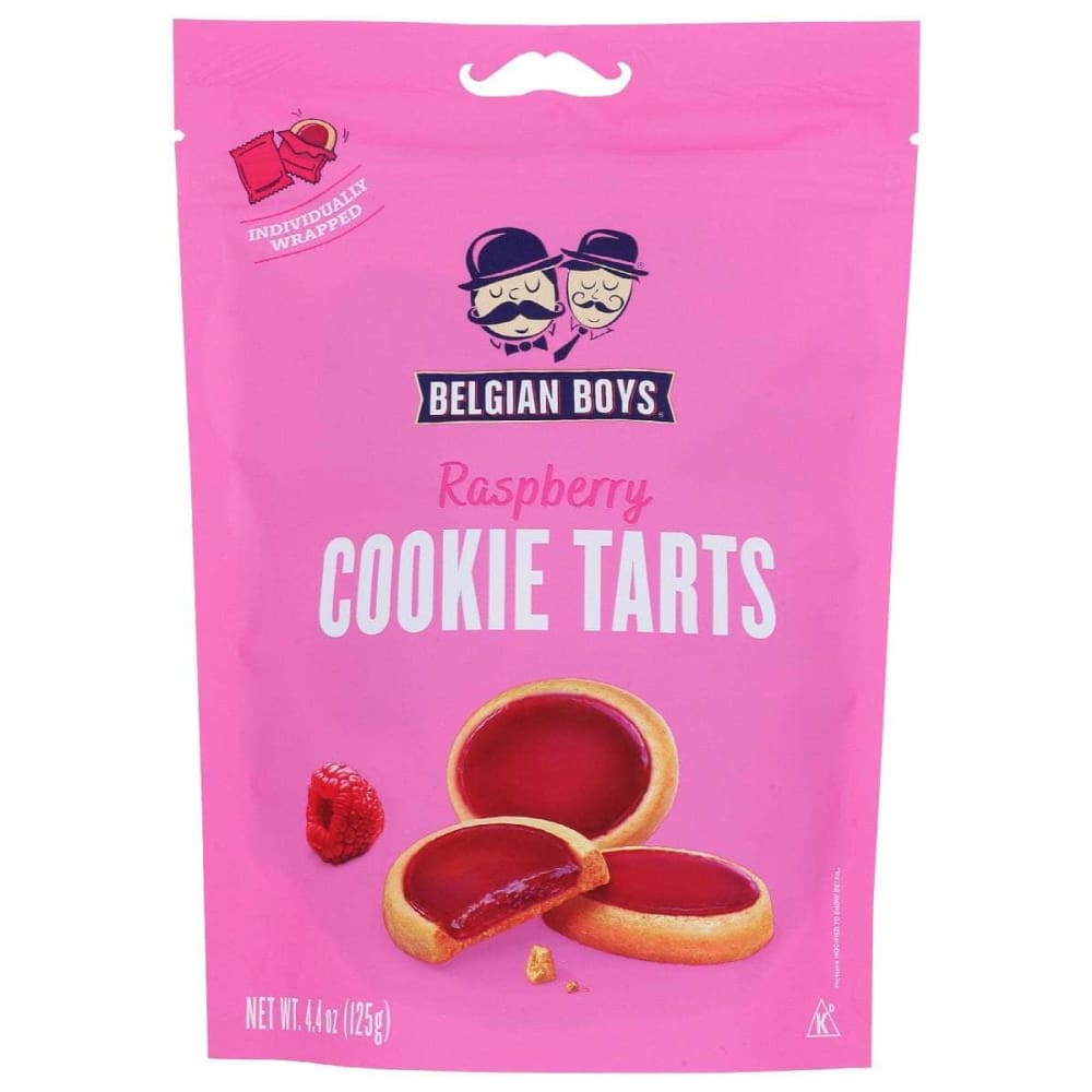 BELGIAN BOYS Grocery > Snacks > Cookies > Cookies BELGIAN BOYS: Cookie Tart Raspberry, 4.4 oz