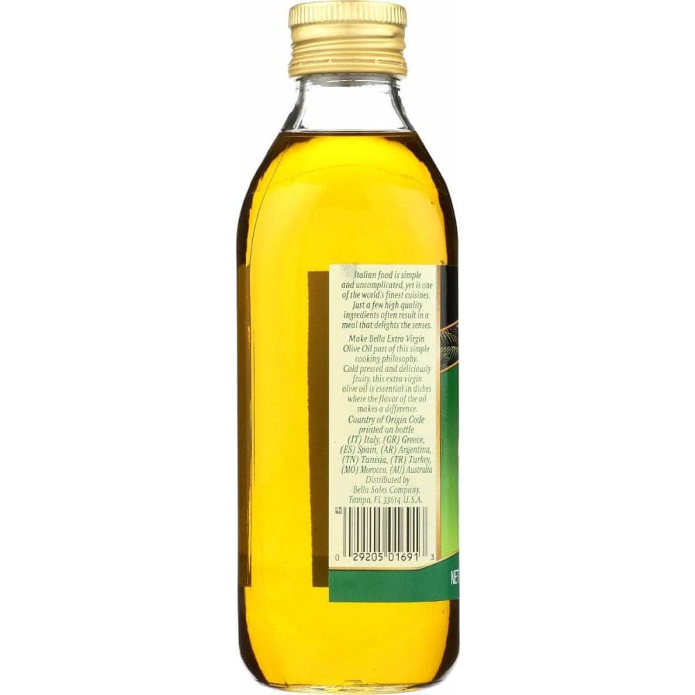 BELLA Grocery > Cooking & Baking > Cooking Oils & Sprays BELLA: Extra Virgin Olive Oil, 17 oz