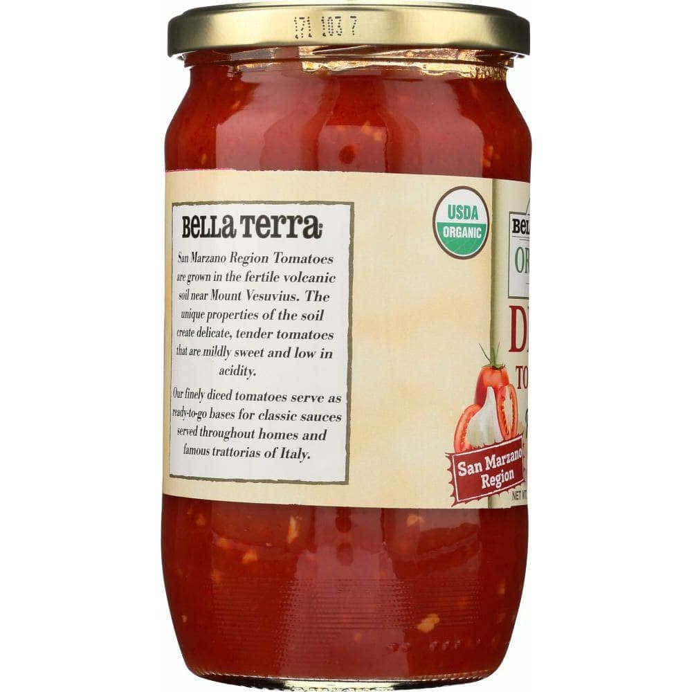 Bella Terra Bella Terra Diced Tomatoes Roasted Garlic, 24 oz