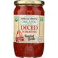 Bella Terra Bella Terra Diced Tomatoes Roasted Garlic, 24 oz