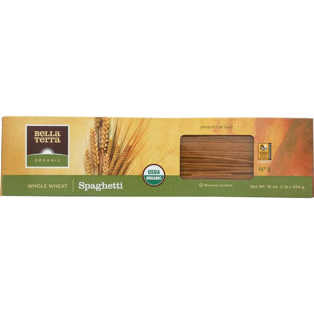 BELLA TERRA Grocery > Meal Ingredients > Noodles & Pasta BELLA TERRA: Organic Whole Wheat Spaghetti Pasta, 16 oz