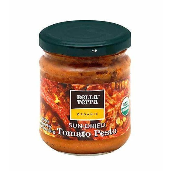 BELLA TERRA Grocery > Pantry > Condiments BELLA TERRA: Pesto Organic Sun Dried Tomato, 6.3 oz