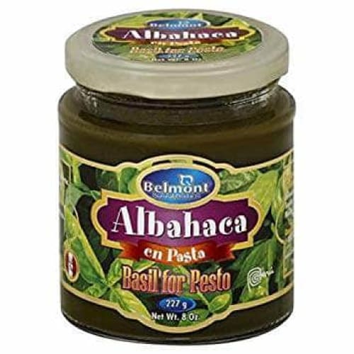 BELMONT Grocery > Pantry > Pasta and Sauces > SS PASTA SAUCE BELMONT: Pesto Paste, 8 fo