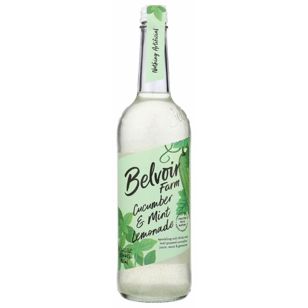 BELVOIR Grocery > Beverages > Sodas BELVOIR: Cucumber & Mint Lemonade, 25.4 fo