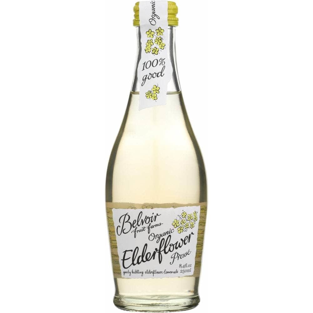 BELVOIR FRUIT FARMS Belvoir Organic Elderflowers Presse Beverage, 8.45 Fl Oz