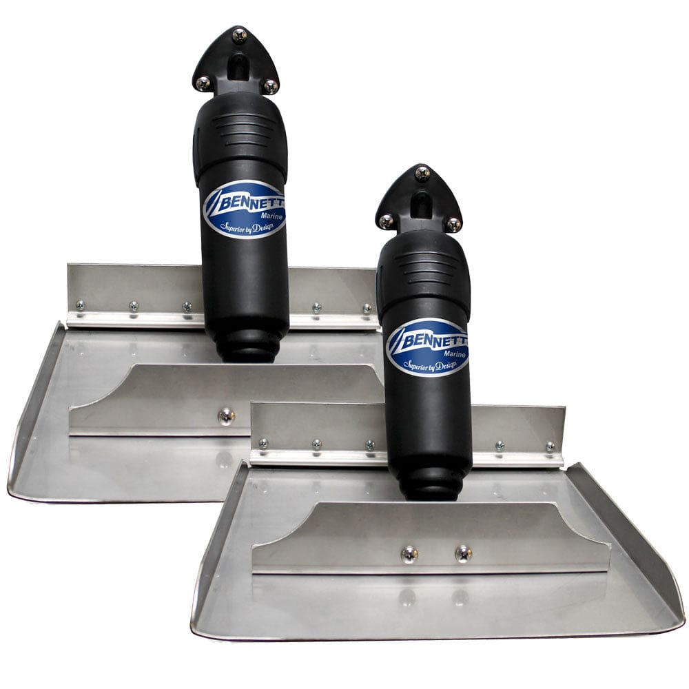 Bennett BOLT 12x12 Electric Trim Tab System - Control Switch Required - Boat Outfitting | Trim Tabs - Bennett Marine