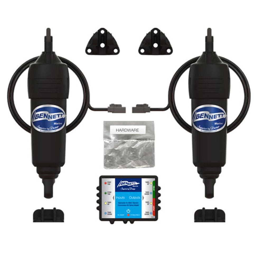 Bennett Hydraulic to BOLT Electric Conversion Kit - Boat Outfitting | Trim Tabs - Bennett Marine