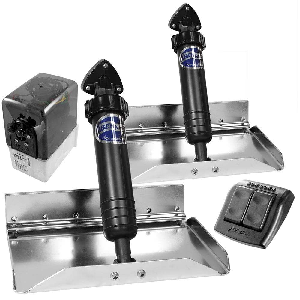 Bennett Trim Tab 12 x 9 Sport Tab System - Boat Outfitting | Trim Tabs - Bennett Marine