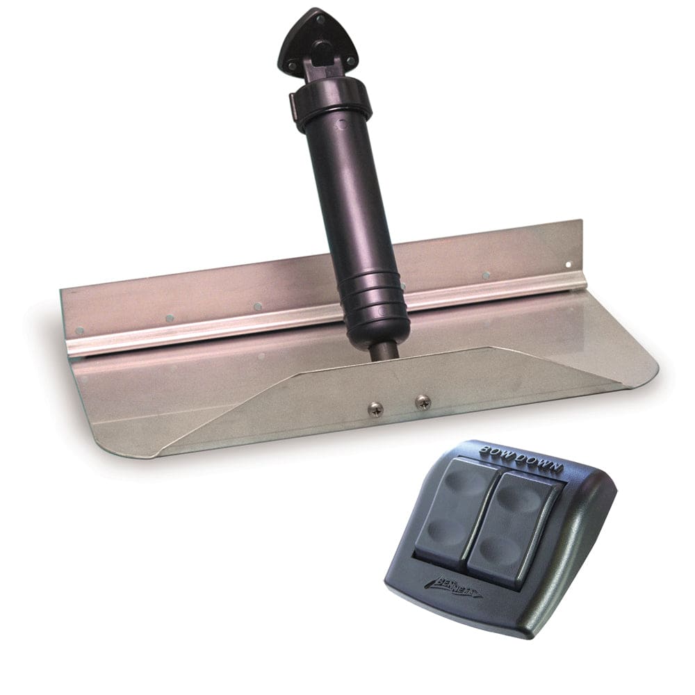 Bennett Trim Tab Kit 36 x 12 w/ Euro Rocker Switch - Boat Outfitting | Trim Tabs - Bennett Marine