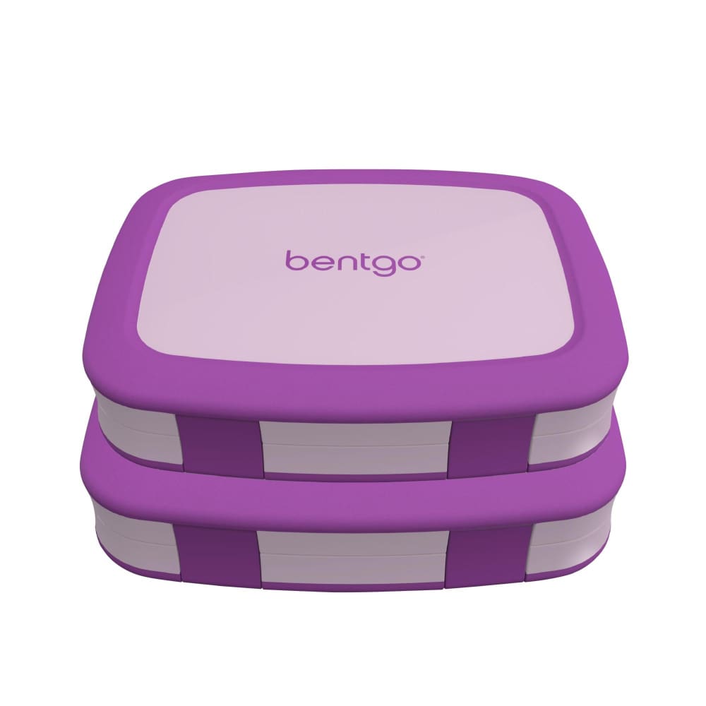 Bentgo Fresh Kids Lunch Box 2 pk. - Purple - Home/Home/Housewares/Food Prep & Kitchen Gadgets/ - Unbranded
