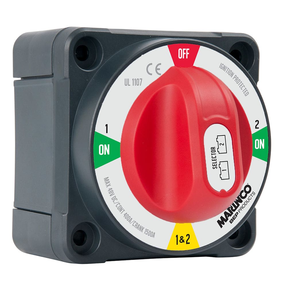 BEP Pro Installer 400A Selector w/ Field Disconnect Battery Switch - MC10 - Electrical | Battery Management - BEP Marine