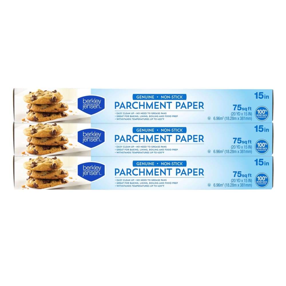 Berkley Jensen 15 Parchment Paper 3 ct. - Berkley Jensen