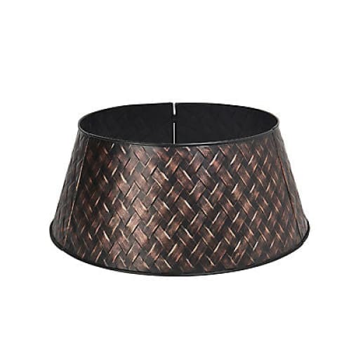 Berkley Jensen 22 Metal Tree Collar - Wicker Pattern - Home/Seasonal/Holiday/Holiday Decor/Christmas Tree Decor/ - Berkley Jensen