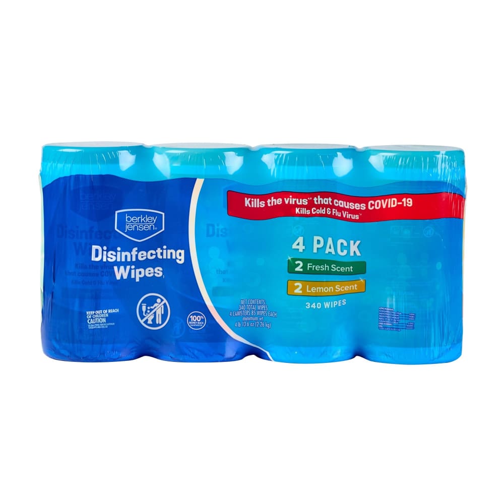 Berkley Jensen Household Disinfecting Wipe 340 ct. - Berkley Jensen