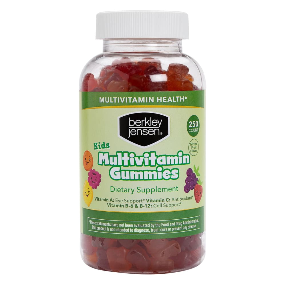 Berkley Jensen Kid’s Multivitamin Gummies 250 ct. - Berkley Jensen