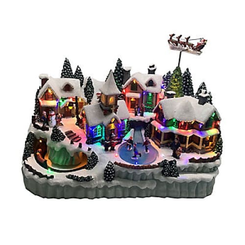 Berkley Jensen LED Holiday Village - Home/Seasonal/Holiday/Holiday Decor/Christmas Decor/ - ShelHealth