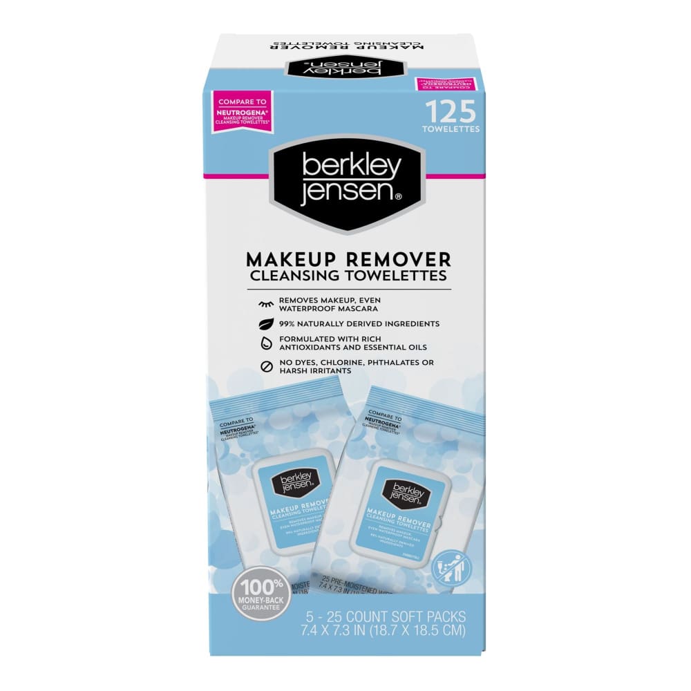 Berkley Jensen Makeup Remover Wipes 125 ct. - Berkley Jensen