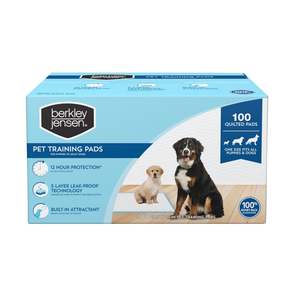 Berkley Jensen Berkley Jensen Pet Training Pads - Home/Grocery Household & Pet/Pet/Pet Accessories/Pet Training/ - Berkley Jensen