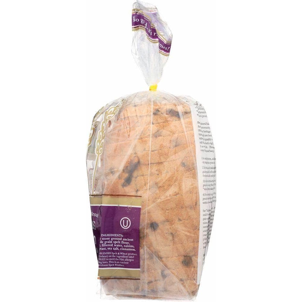 Berlin Bakery Berlin Bakery Righteous Raisin Spelt Bread, 1.80 lb