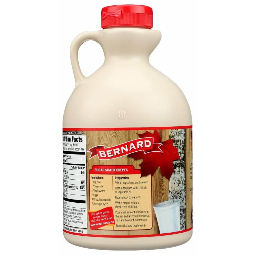 BERNARD Grocery > Breakfast > Breakfast Syrups BERNARD: Dark Pure Maple Syrup, 32 fo