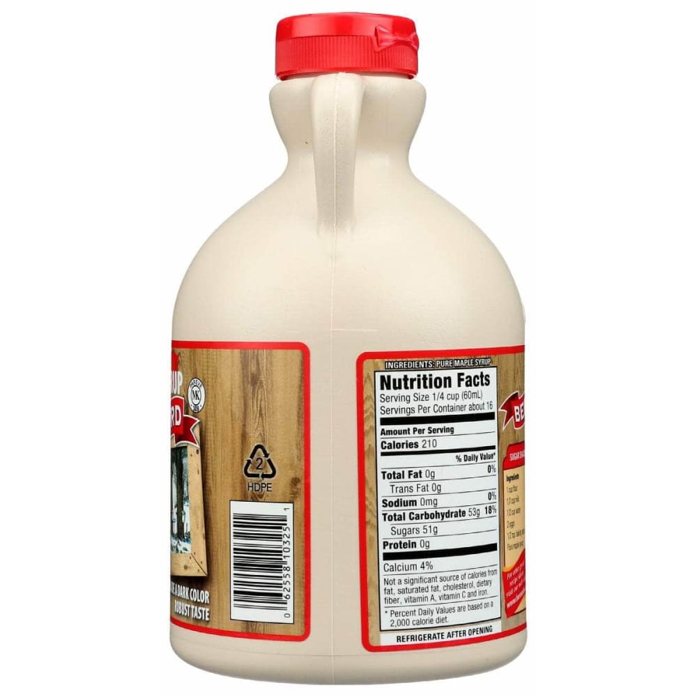 BERNARD Grocery > Breakfast > Breakfast Syrups BERNARD: Dark Pure Maple Syrup, 32 fo