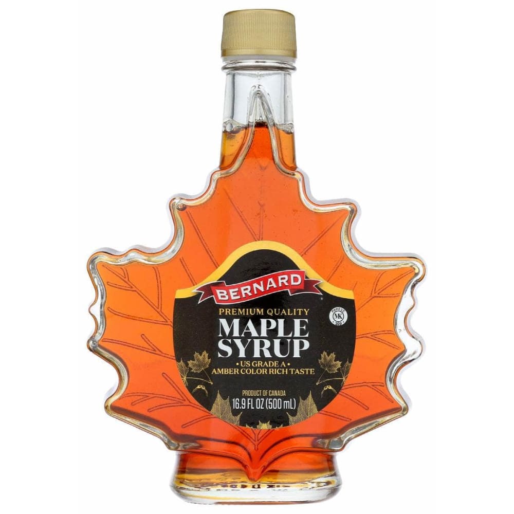 BERNARD Grocery > Breakfast > Breakfast Syrups BERNARD: Premium Quality Maple Syrup, 16.9 fo