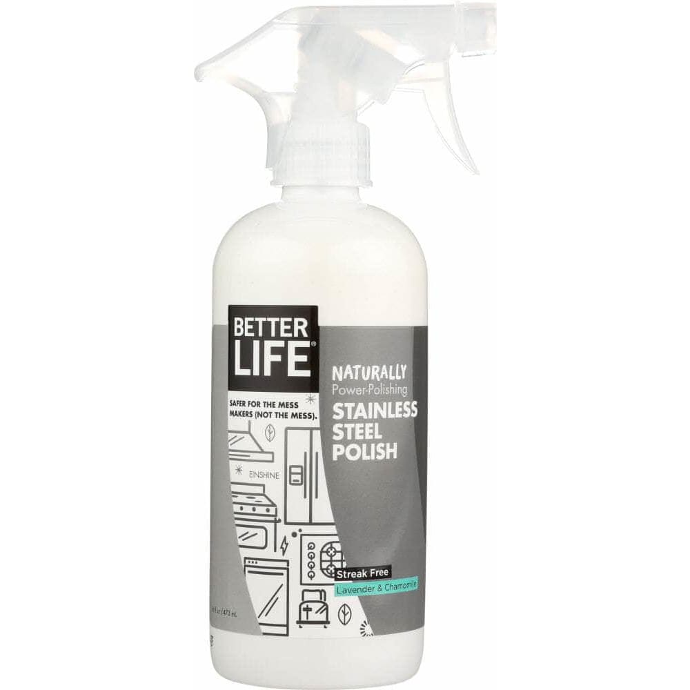 BETTER LIFE Better Life Cleaner Polish Stainless Steel Einshine, 16 Oz