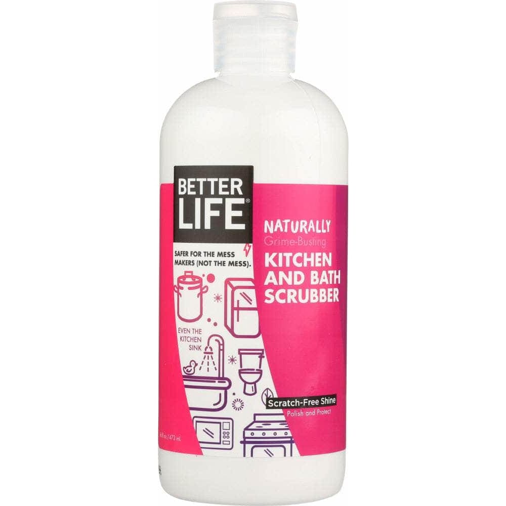 BETTER LIFE Better Life Cleaner Sink Scrubber Gentle Even, 16 Oz