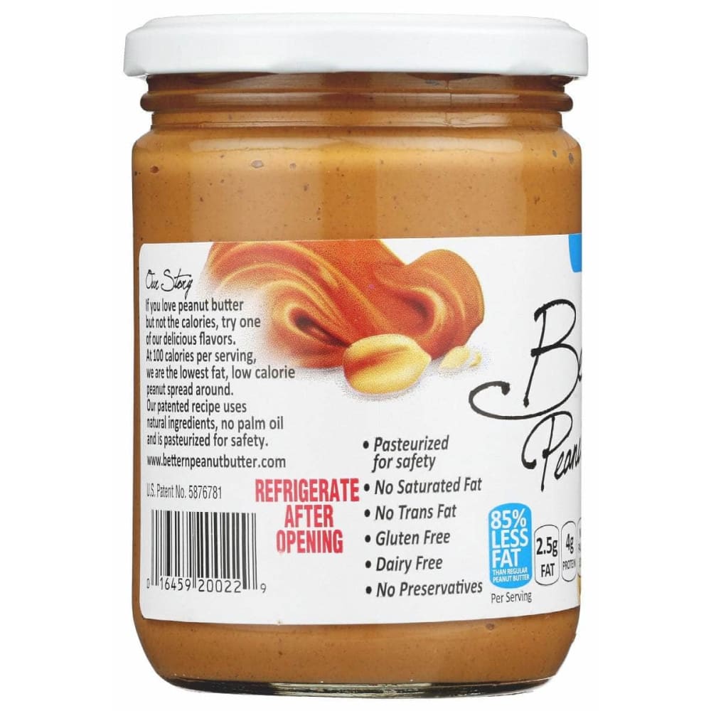 BETTER N PEANUT BUTTER Grocery > Dairy, Dairy Substitutes and Eggs > Butters > Peanut Butter BETTER N PEANUT BUTTER Peanut Spread Low Sodium, 16 oz