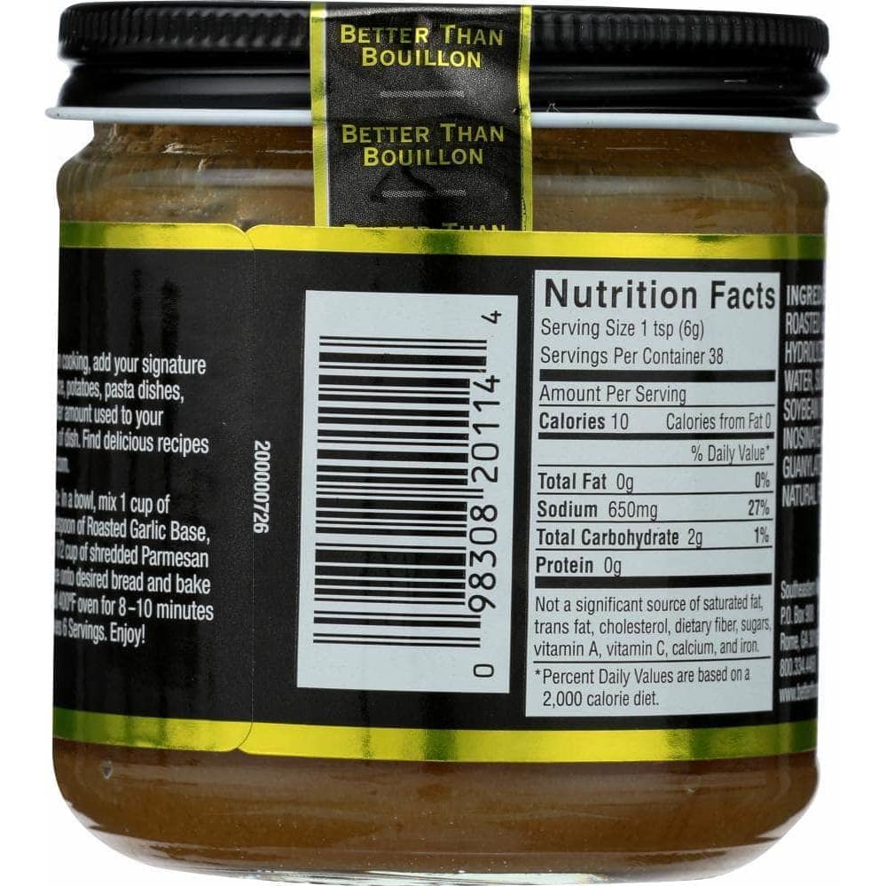 Better Than Bouillon Better Than Bouillon Roasted Garlic Base, 8 oz