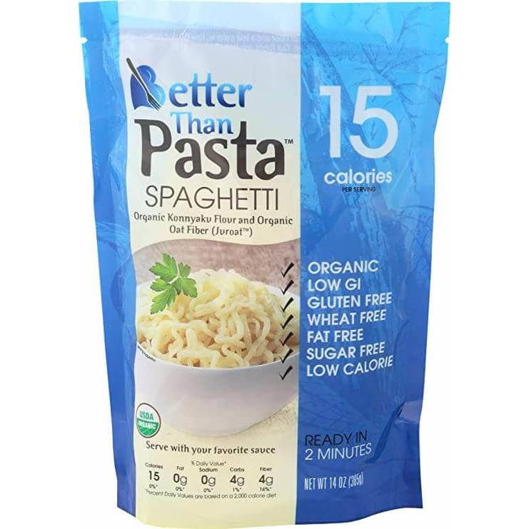 BETTER THAN PASTA Grocery > Pantry > Pasta and Sauces BETTER THAN PASTA: Konnyaku Pasta Org, 14 oz