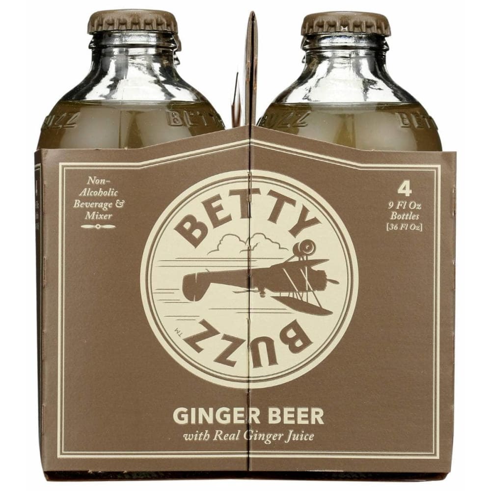 BETTY BUZZ Grocery > Beverages > Drink Mixes BETTY BUZZ Ginger Beer Cocktail Mixer 4 Pack, 36 fo