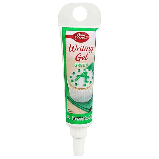 BETTY CROCKER: Decorating Gel Green 0.68 oz (Pack of 6) - BETTY CROCKER